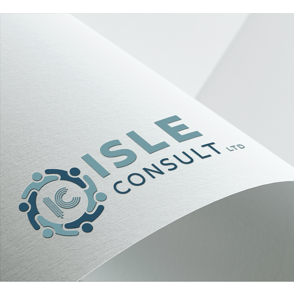 MS Productions Logo Print Media Design Isle Consult